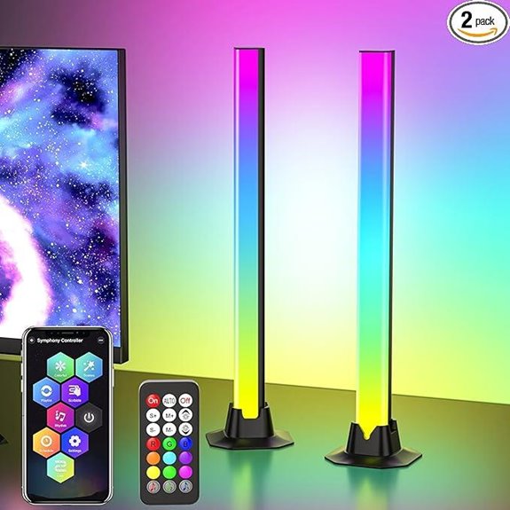 16.5 RGB LED Light Bar with Music Sync and Modes