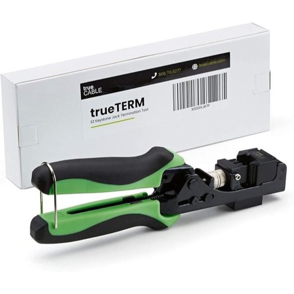 True Cable RJ45 Keystone Jack Termination Tool