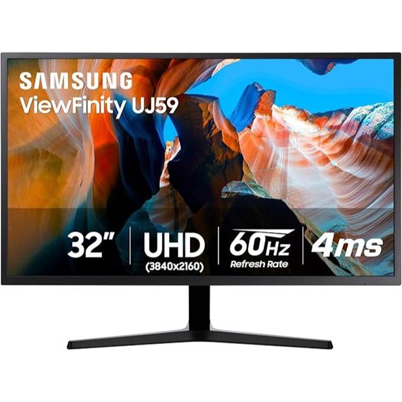 Samsung 32 4K UHD Monitor with FreeSync and HDMI