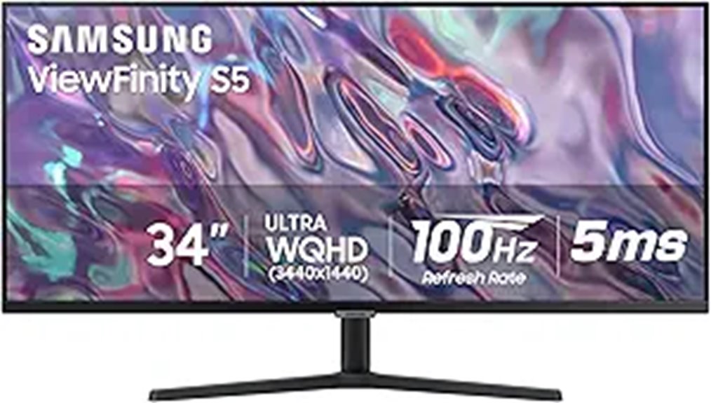 Samsung 34 Ultra-WQHD Monitor with HDR and FreeSync