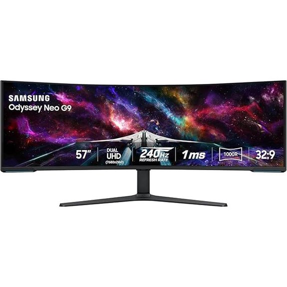 Samsung Odyssey Neo G9 57 4K Curved Gaming Monitor