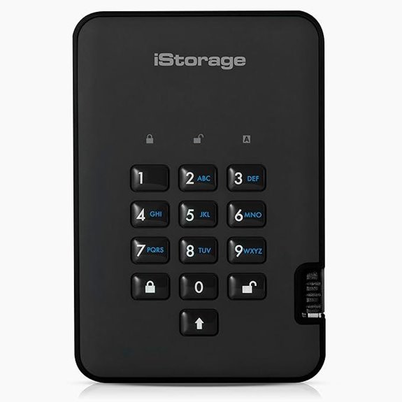 iStorage diskAshur2 4TB SSD Secure Portable Drive