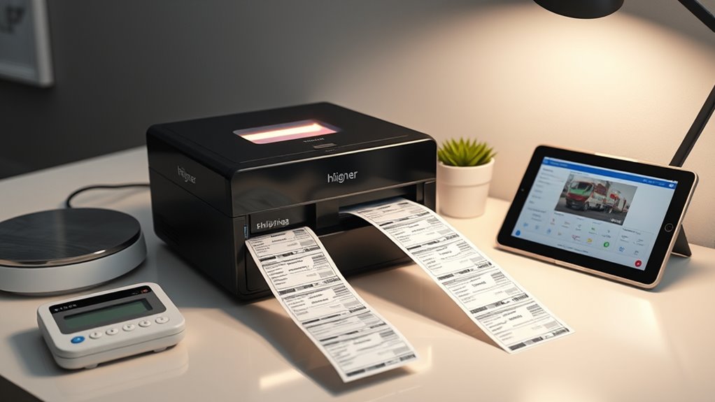 shipping label printer considerations