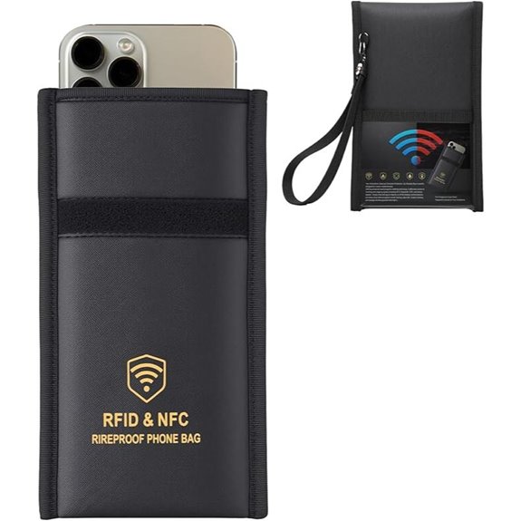 Faraday Bags for Phones & Keys Signal Blocker