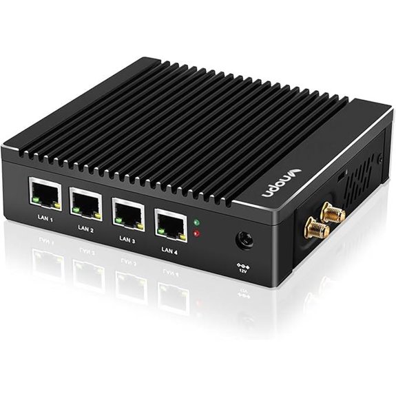 Fanless Firewall Mini PC with Intel N3700/N3710