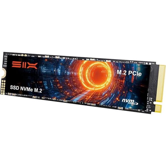 SIX NVMe M.2 SSD 4TB PCIe 4.0 with Heatsink