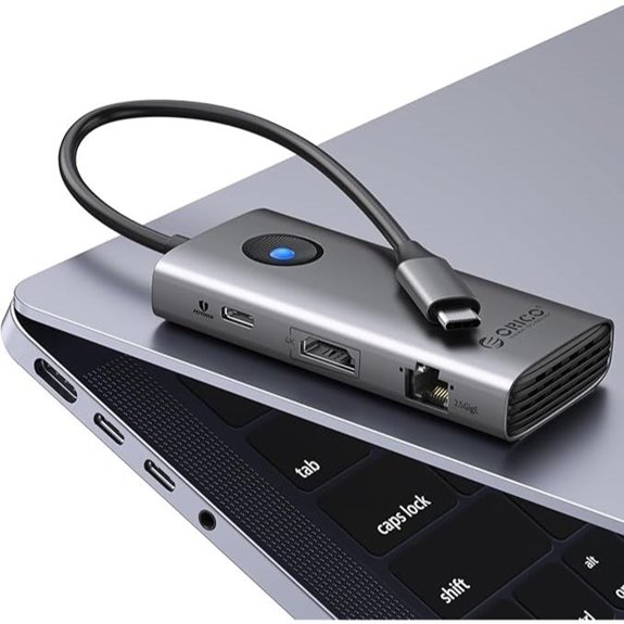 ORICO 6-in-1 USB-C Docking Station with Ports