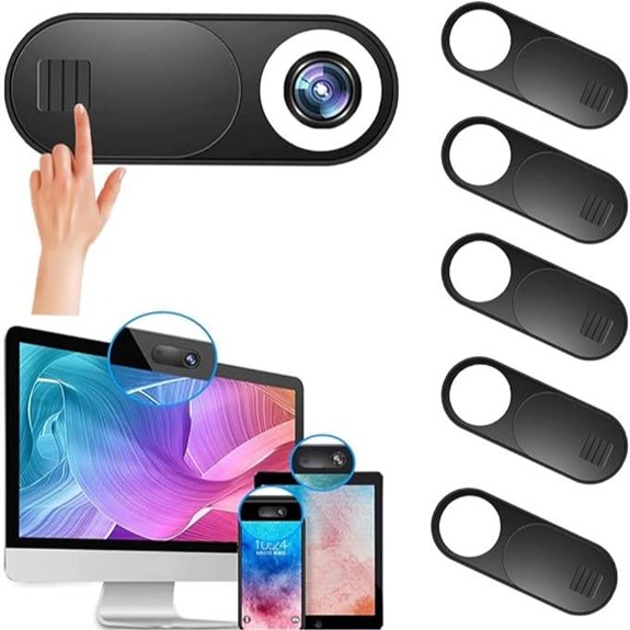 Webcam Cover Slide 6 Pack Ultra Thin Privacy Protector
