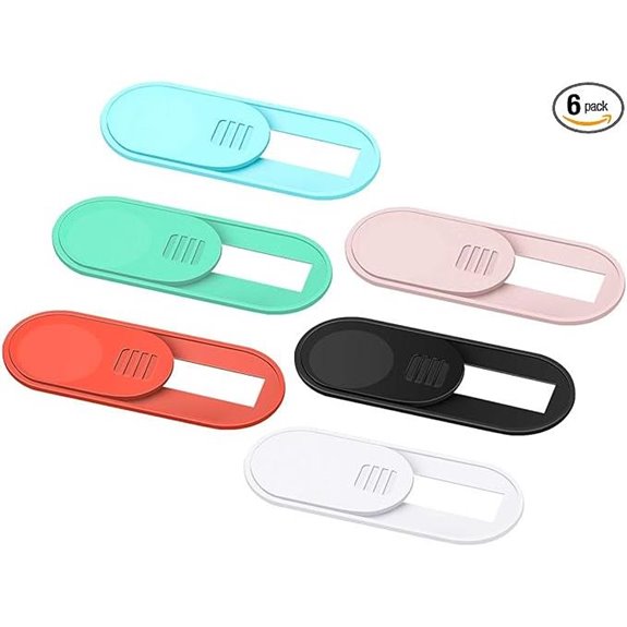 HKDGYHON Webcam Cover Slide 6 Pack Ultra Thin Privacy
