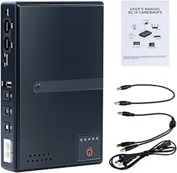 Mini DC UPS Battery Backup for Router and Devices