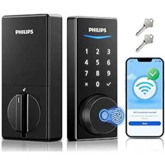 Philips WiFi Smart Lock with App and Fingerprint