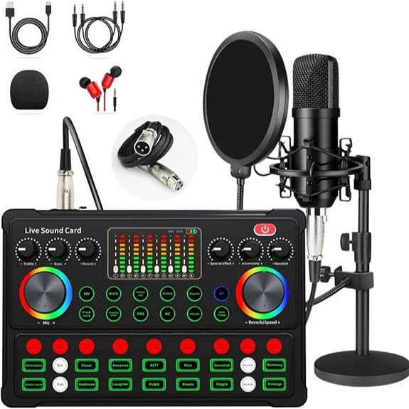 Podcast Microphone & Voice Changer Bundle for Streaming