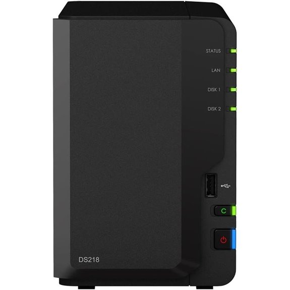 Synology DiskStation DS218 NAS with 4TB SSD