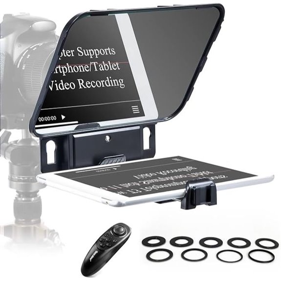 Desview T3 Teleprompter with Remote for iPad/Smartphone