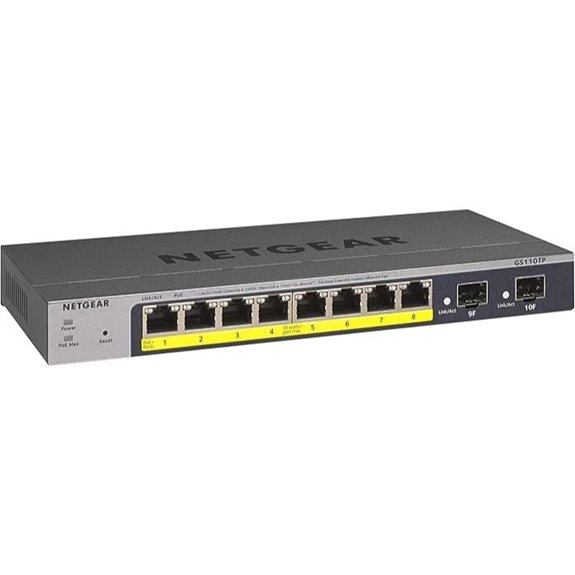 NETGEAR 10-Port PoE Managed Gigabit Switch