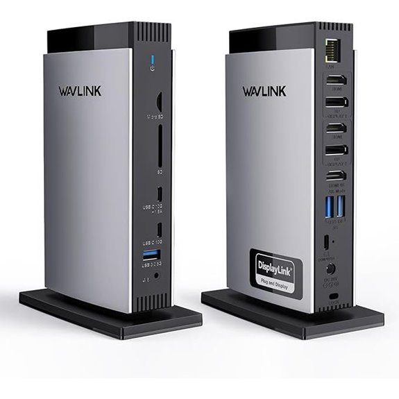 WAVLINK Docking Station for 3 Monitors and Laptops