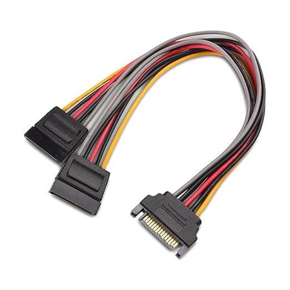 Cable Matters 3-Pack SATA Power Splitter Cable