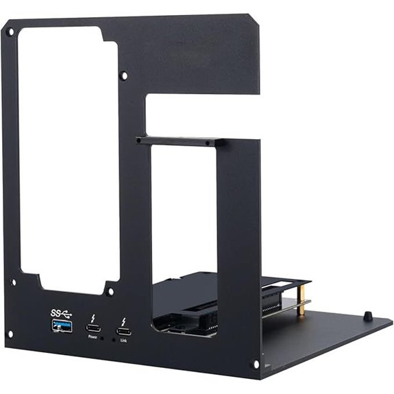 eGPU Enclosure Dock for Thunderbolt 3/4 Laptops