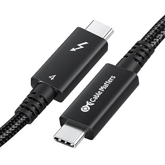 Cable Matters Thunderbolt 4 Cable with 100W Charging