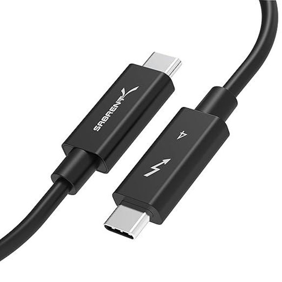 Sabrent Thunderbolt 4 Cable 2M with 100W Power