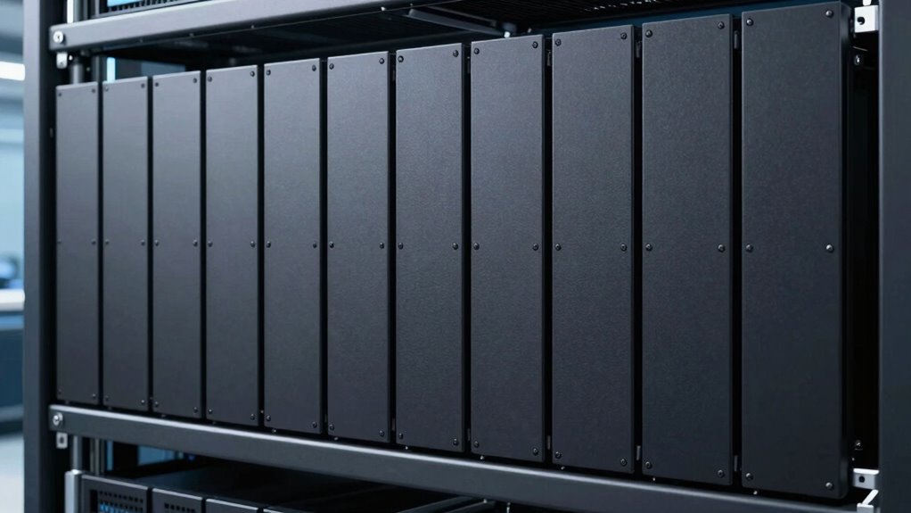 top airflow management blank panels