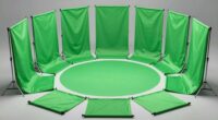 top green screen backdrop kits