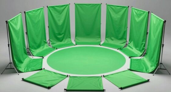 top green screen backdrop kits