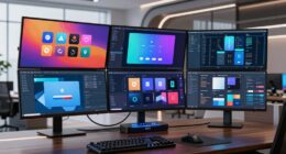 top quad monitor kvms