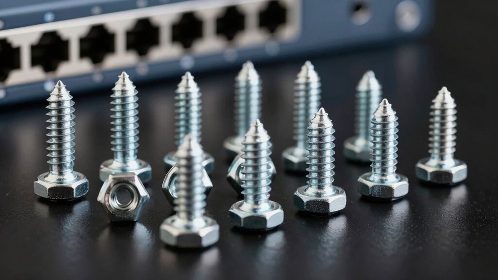 top rack screw options