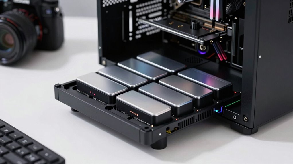 top sata hot swap bays