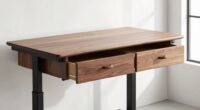 top standing desks with drawers