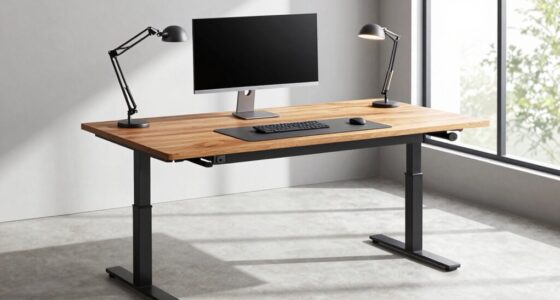 top tall person desk options