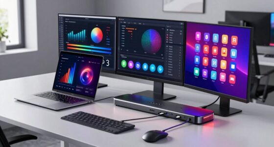 top triple display usb c docks