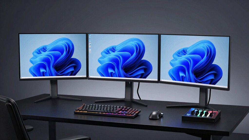 top triple monitor kits