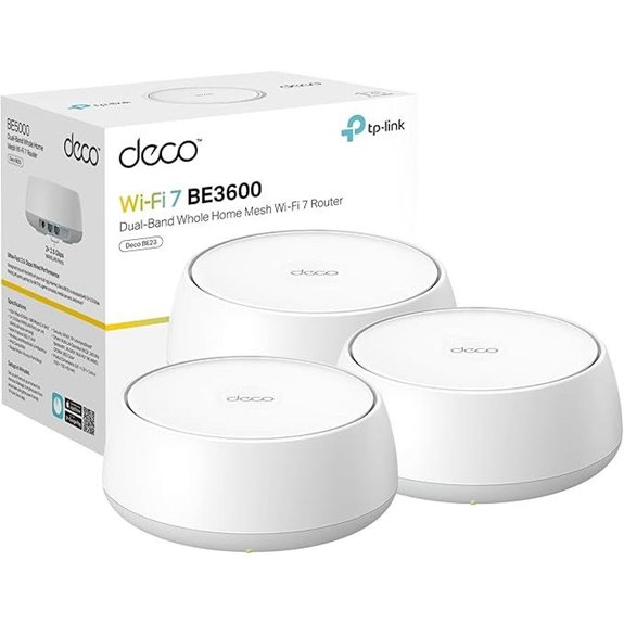 TP-Link Deco BE23 Mesh Wi-Fi 7 System (3-Pack)