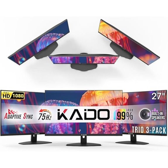 Kado Triple 27 Monitor Set with Speakers