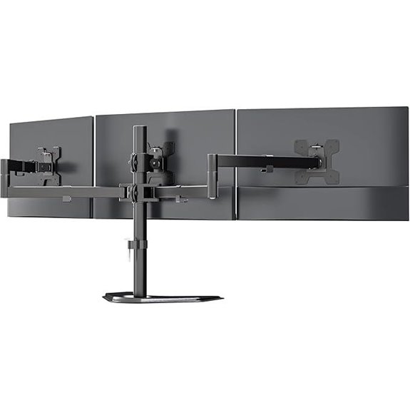 WALI Triple Monitor Stand for 3 Screens