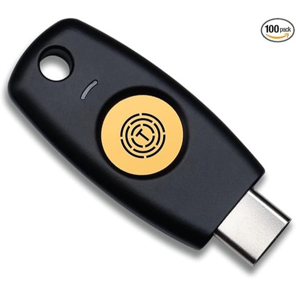 TrustKey T120 FIDO2 U2F Security USB-C 2FA Key