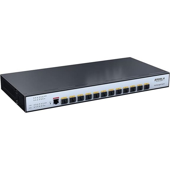 SODOLA 12-Port 10G SFP+ Managed Ethernet Switch