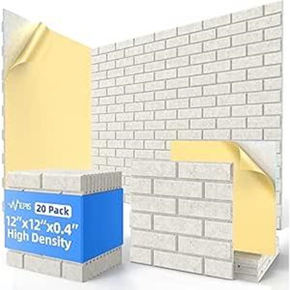 20 Pack Acoustic Foam Panels for Soundproofing