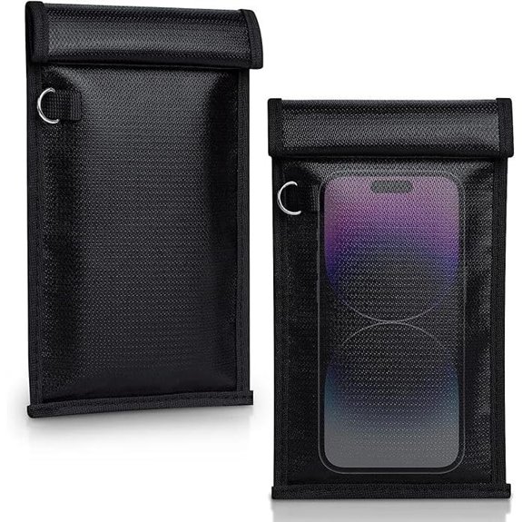 Simket Faraday Bags for Phones & Car Keys (2 Pack)