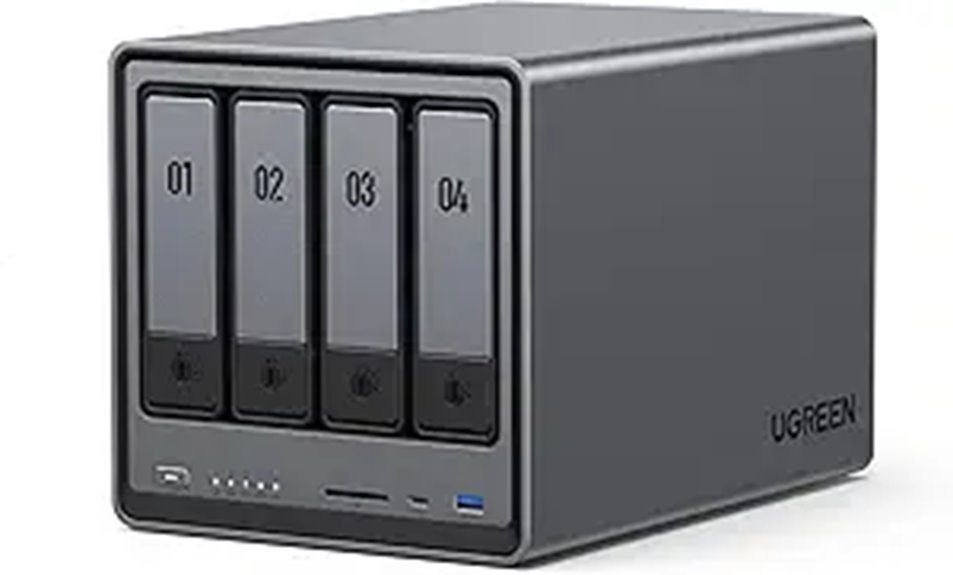 UGREEN 4-Bay Desktop NAS with Intel N100 Processor