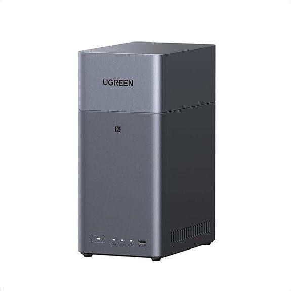 UGREEN DH2300 2-Bay NAS 60TB Remote Access 4K HDMI