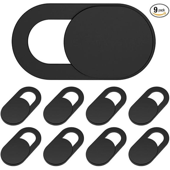 Webcam Cover Ultra Thin Sliding Blocker 9-Pack