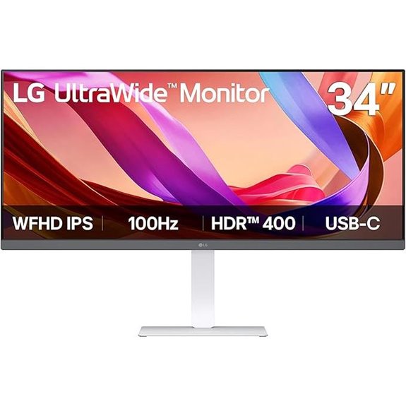 LG 34-inch UltraWide Monitor with HDR and USB-C