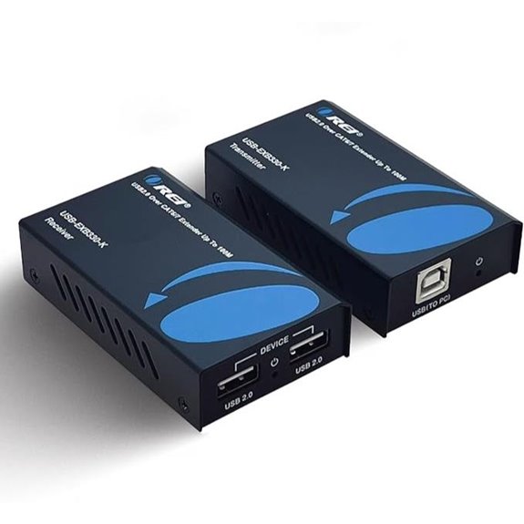 OREI USB 2.0 Over Ethernet Extender up to 330ft