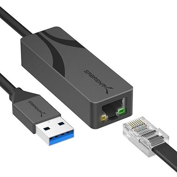 SabRENT USB 3.0 to 2.5GbE Ethernet Adapter
