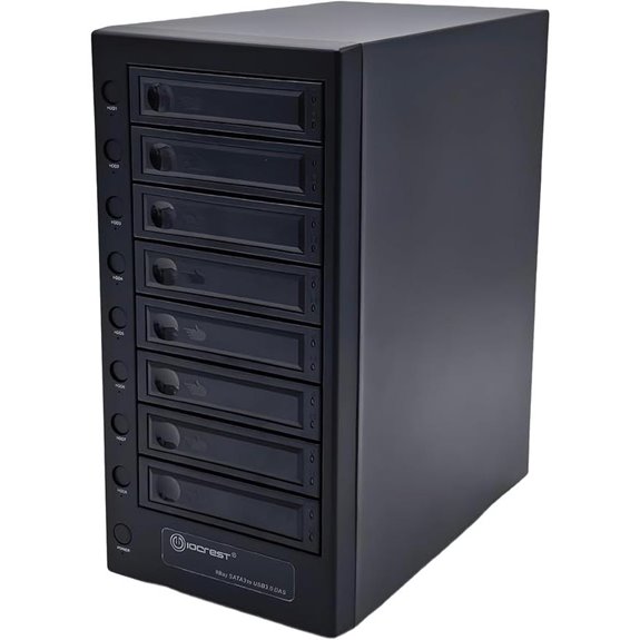 USB 4.0 SATA External Hard Drive Enclosure