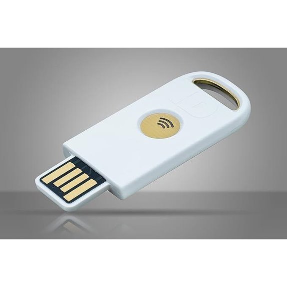 Identiv uTrust FIDO2 NFC Security Key USB-A (FIDO FIDO2 U2F WebAuth)