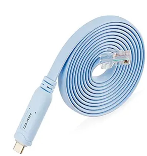 USB-C to RJ45 Console Cable for Cisco & Routers